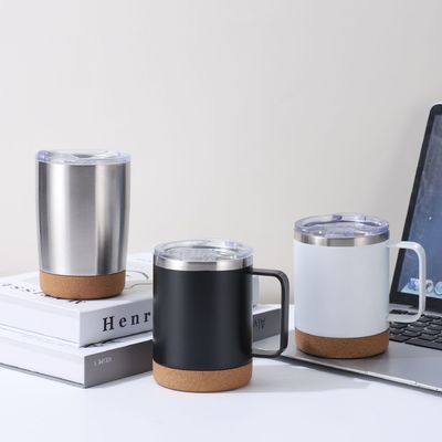 comprar Fácil limpieza 360ml de acero inoxidable aislado tumbler con mango doble pared aspirador lavaplatos seguro de café de viaje taza de control de temperatura online manufacture