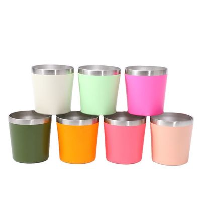 comprar Grado de alimentos 12 Oz Taza de café de acero inoxidable 8 Oz Taza de viaje de acero inoxidable para lavavajillas de automóviles Seguro libre de BPA Certificación BSCI/ISO9001 online manufacture