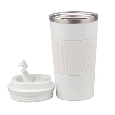comprar 17oz Tazas de café de viaje Taza de café con tapa a prueba de fugas Reutilizable Taza de café de acero inoxidable a prueba de derrames para bebidas calientes y heladas online manufacture