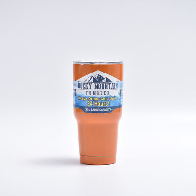 comprar 30 oz Tumbler de acero inoxidable de doble pared de vacío con tapa fácilmente abierta de grado de alimentos 30 oz Tumbler de café para bebidas frías calientes Tumbler aislado duradero para viajes de trabajo online manufacture