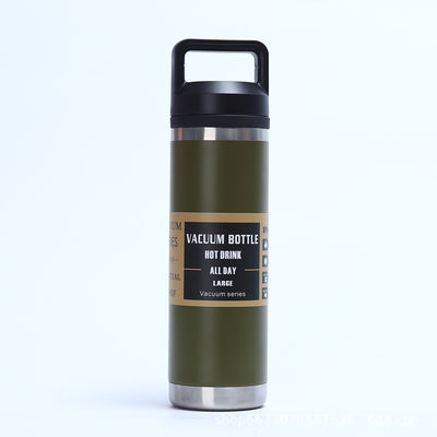 comprar 20OZ / 28OZ / 40OZ Botella de agua de doble pared de acero inoxidable aislada al vacío,botella de alta capacidad para agua caliente o helada,té, café, jugo, multifuncional como taza o botella online manufacture