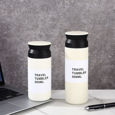 comprar Viaje Tumbler 11.8 Fl Oz 350 ml Blanco de doble pared de vacío Construcción de retención de calor y frío online manufacture