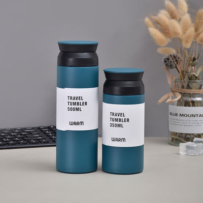 comprar Copo de termo de acero inoxidable 304 hombres y mujeres 350/500ml Copo de vacío al aire libre Copo portátil de agua deportiva online manufacture