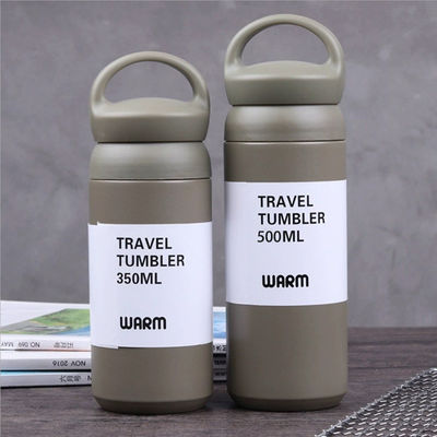 comprar 500 ml de taza de café con doble pared botellas de vacío de acero inoxidable de café portátil Thermocup botella de agua online manufacture