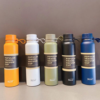 comprar Flask Vacuum Outdoor Kids Logotipo exclusivo personalizado Gran capacidad Botella portátil de acero inoxidable Botella de agua deportiva online manufacture