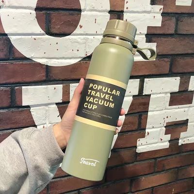 comprar Venta caliente personalizada 40pcs Flasca de vacío de doble pared de acero inoxidable Botella de agua de PC Material Deportivo Estilo de diseño Amplio objetivo online manufacture