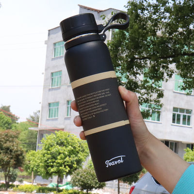comprar Acero inoxidable de doble pared tumblers térmico aspirador copa de bebida caliente taza de campamento agua té botella de café con tapa online manufacture