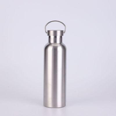comprar 17 Oz botella de agua deportiva de acero inoxidable aislada botellas de agua reutilizables con mango botella de metal para excursionistas regalo online manufacture
