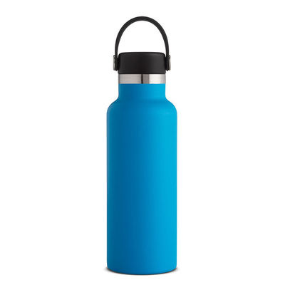 comprar 21 oz de acero inoxidable doble botella de agua de acondicionamiento físico mango logotipo personalizable caldera de agua para estudiantes al aire libre aplicabilidad directa de bebida online manufacture
