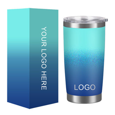 comprar 20 oz de acero inoxidable de doble pared de vacío vasos copa de viaje tumbler termal taza de café con tapa online manufacture