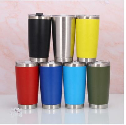 comprar Logotipo personalizado en polvo revestido de acero inoxidable Tumbler regular 2025 al por mayor a granel en polvo personalizado 20 oz online manufacture