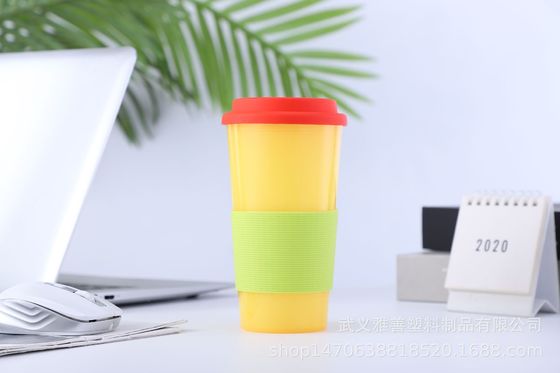 comprar Taza de café de plástico de 16 onzas para viajes de campamento libre de BPA ligero online manufacture
