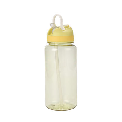 comprar Taza de agua deportiva portátil de verano para exteriores, gran capacidad con asa, taza de proteína transparente portátil online manufacture