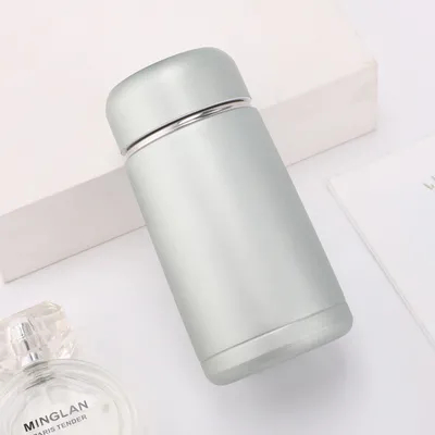 comprar 350ml Mini Cute Taza de café Flascos de vacío Flasca de termo Botella de acero inoxidable Taza de viaje de agua de oficina Té térmico sellado e impermeable, compacto y portátil online manufacture