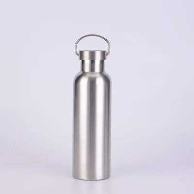 comprar 17 Oz botella de agua deportiva de acero inoxidable aislada botellas de agua reutilizables con mango botella de metal para excursionistas regalo online manufacture