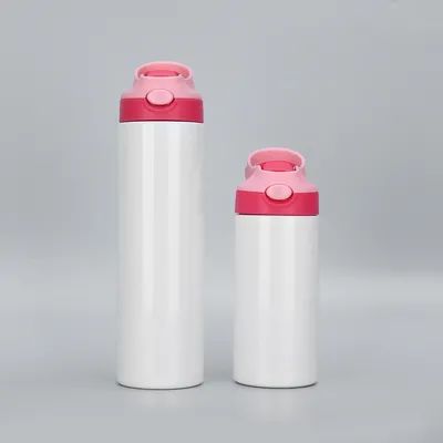 comprar 12 Oz Para Niños Sublimación Tumbler Sublimación Sippy Taza en blanco de acero inoxidable Sublimación Botellas de agua en blanco de doble pared aislada para niños Tumbler para viajes Fabricación en línea