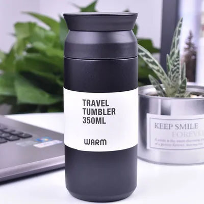 comprar Estilos japoneses de viaje Tumbler de vacío Termos aislados Azul 450 ML 15.2 Oz Medio Fabricación en línea