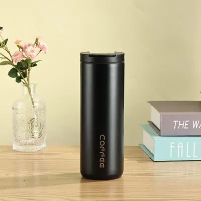 comprar Almacén de almacenamiento 350/500ml Metal de acero inoxidable Viaje recta Sublimación de color blanco Tumbler Taza de café con tapas Fabricación en línea