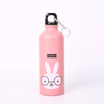 comprar Botella de agua de aluminio - Botella de agua deportiva de boca estrecha con tapa de tornillo en bucle, aislada al vacío y libre de BPA, botella portátil de agua al aire libre Fabricación en línea