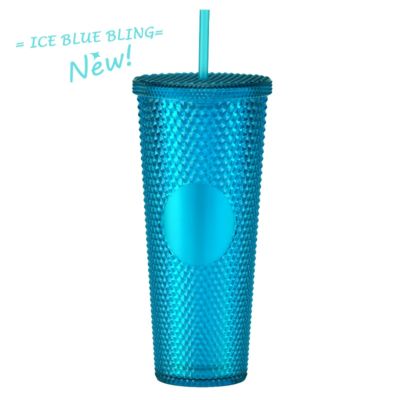 comprar Factory Direct Supply Double-layer Plastic Straw Cup, Large Capacity Creative 710ml Durian Cup, Prickly Cup, Portable Diamond Cup Fabricación en línea