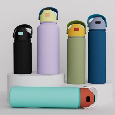 comprar Cross-border 18oz Space Bottle Stainless Steel Space Flask Insulated Pot Multi-color Series Custom Logo Water Cup Customization Fabricación en línea