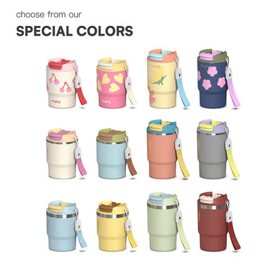 comprar Comercio Exterior Transfronterizo Personalizado Tazas de café aisladas de botella de bebidas dobles Fabricación en línea