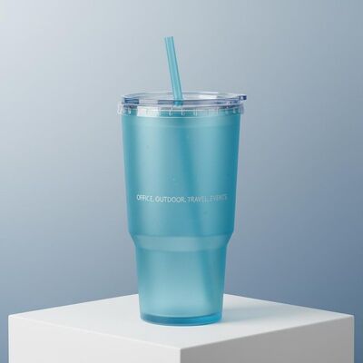 comprar Reutilizables Tumbler de plástico polivalente vacío aislado resistente ligero adecuado para viajes de oficina al aire libre y eventos Fabricación en línea