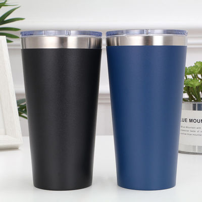 16 Oz de doble pared aislada de acero inoxidable juego de tumbler.