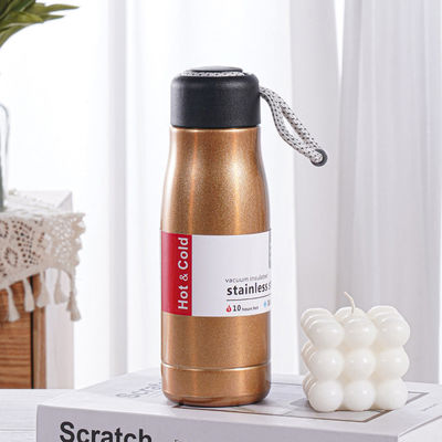 Botella de agua aislada   20 oz de triple pared, libre de BPA, inoxidable a prueba de fugas termoso de acero inoxidable para bebidas calientes y frías    Botella de agua reutilizable ideal para el trabajo, deportes, viajes y la escuela