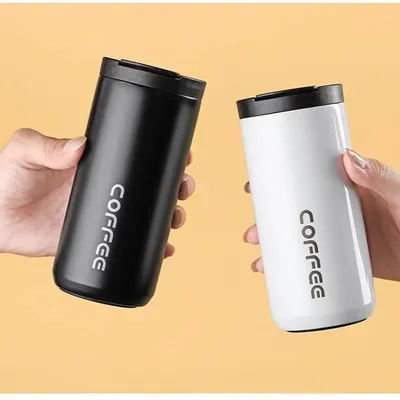 Dispensador de botellas de taza de té con doble pared Vacío Café aislado Bebidas acuáticas Deportes Infiltrable Para Café Mejor colección